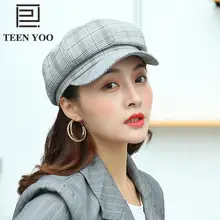 Японский художественный берет из хлопка, восьмиугольная шляпа, Осень-зима, Женские Британские малярные шляпы, матросские военные роскошные женские шапки