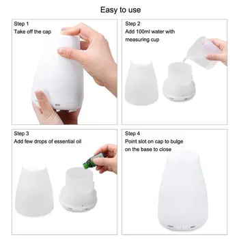 

Mini Aromatherapy Machine 100Ml Home Hotel Usb Plug-In Ultrasonic Humidifier Essential Oil Diffuser Creative Gift