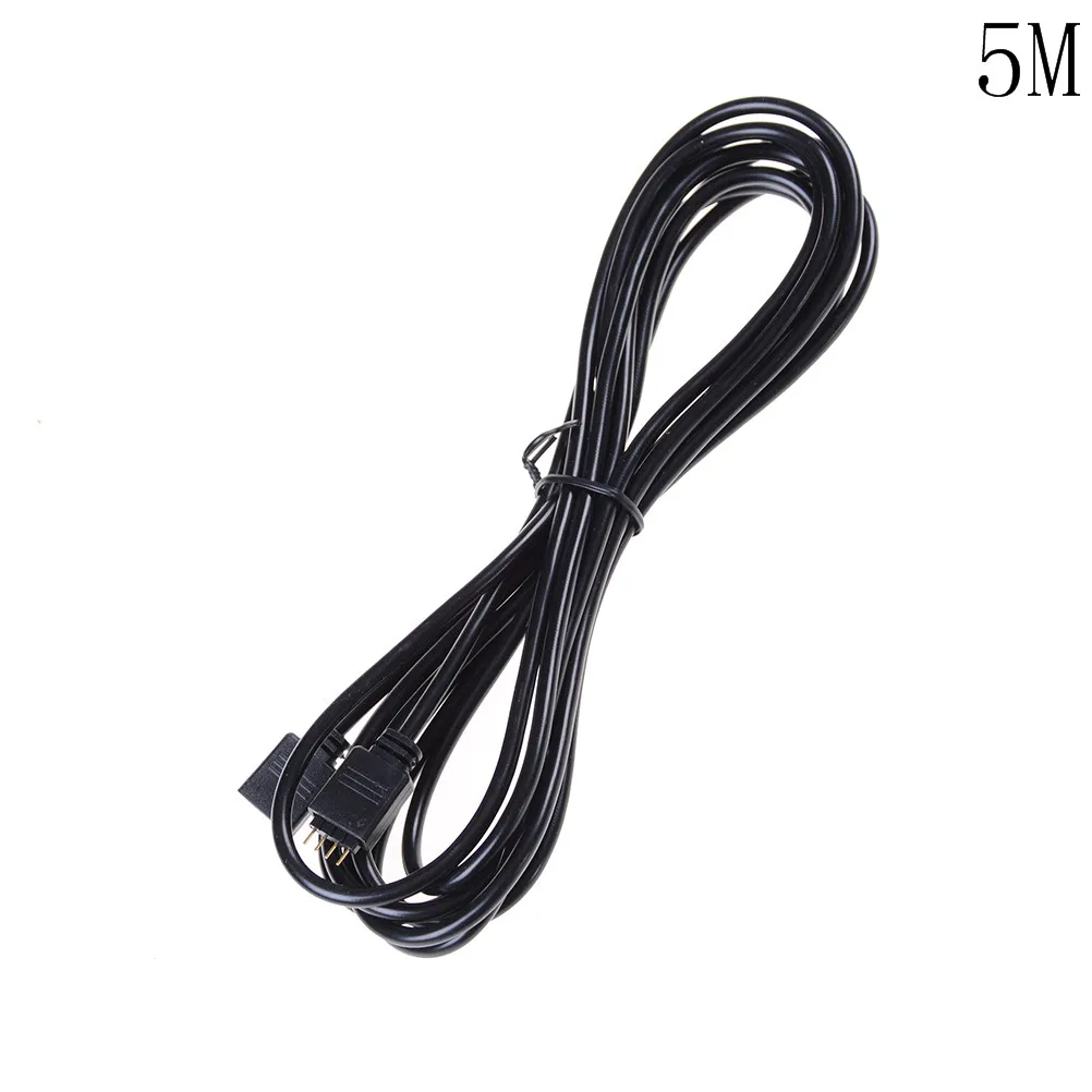 Hot New 4 PIN RGB Led Connector Extension Cable Cord Wire + 4pin Connectors 1M 2M 5M 30cm For SMD 5050 3528 RGB LED Strip Light