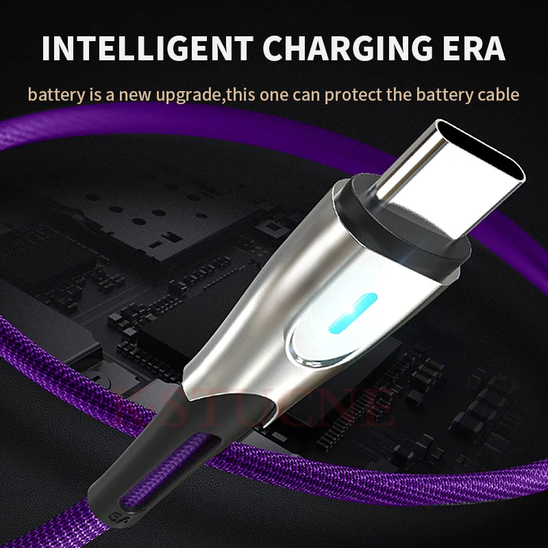 Usb type-C кабель для samsung S9 S8 Note9 Quick Charge 3,0 USB C кабель для huawei P30 mate P20 Lite Xiaomi 9 8 USB C зарядный кабель