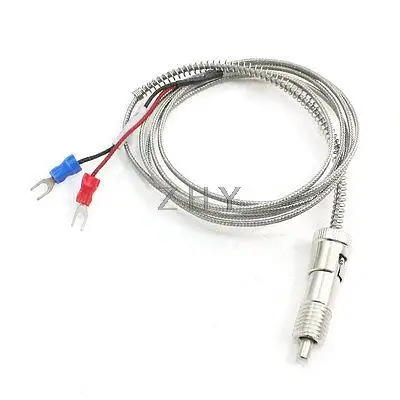 

1.5M Length Cable 0-600C K Type Spring Sleeve Thermocouple Temp Probe