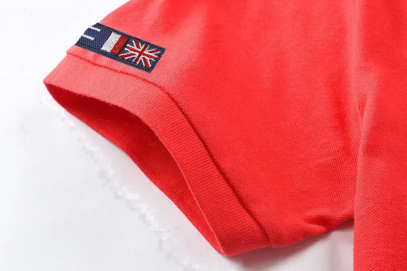 100% Cotton Top Quality 2022 Summer New Men's Polos Shirts Plus Size XS-5XL Solid Color Short Sleeve Polos Homme Lapel Male Tops