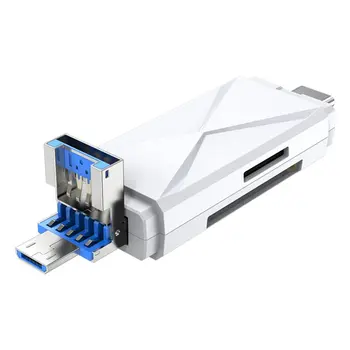 

2020 New Secure Digital Memory Card Reader USB Micro USB Type C Card Reader Memory Card Readers Micro Card Readers