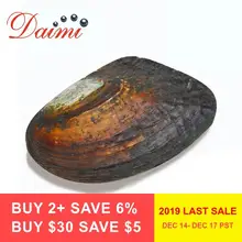 Предоплата DAIMI открытая жемчужная Мидия случайный жемчуг один на один открытый Oyster Live Stream