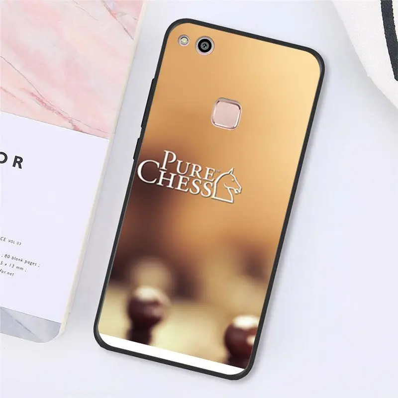 A16 Babaite Черный и белый цвета шахматы чехол для телефона для huawei Y5 II Y6 II Y5 Y6 Y7Prime Y9 - Цвет: A16