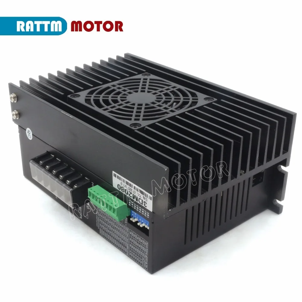 3DM2080 microstep Цифровой Драйвер 200 кГц 3 фазы AC80-220V 6.6A подходящий размер для NEMA34 NEMA42 NEMA52 Драйвер шагового двигателя 32bit DSP