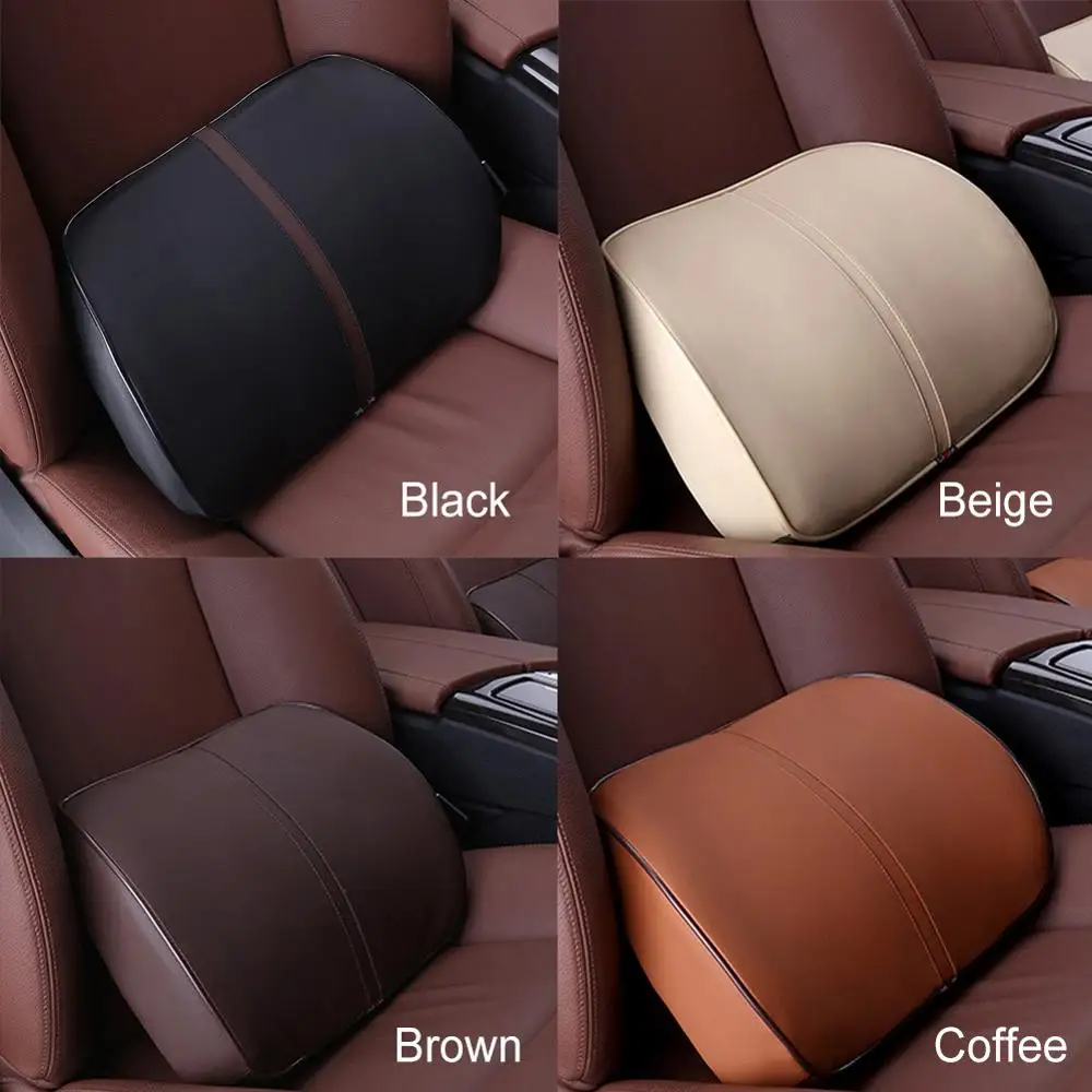 Многоцелевой 4 цвета удобный автомобильный подвесной подголовник подушка для шеи с памятью хлопок поясничная поддержка