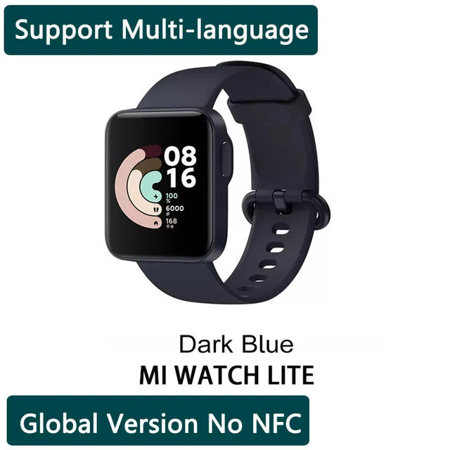 Xiaomi Mi Watch Lite Redmi Smart Watch Heart Rate Sleep Monitor Waterproof  With Nfc High-definition Large Screen - Smart Remote Control - AliExpress