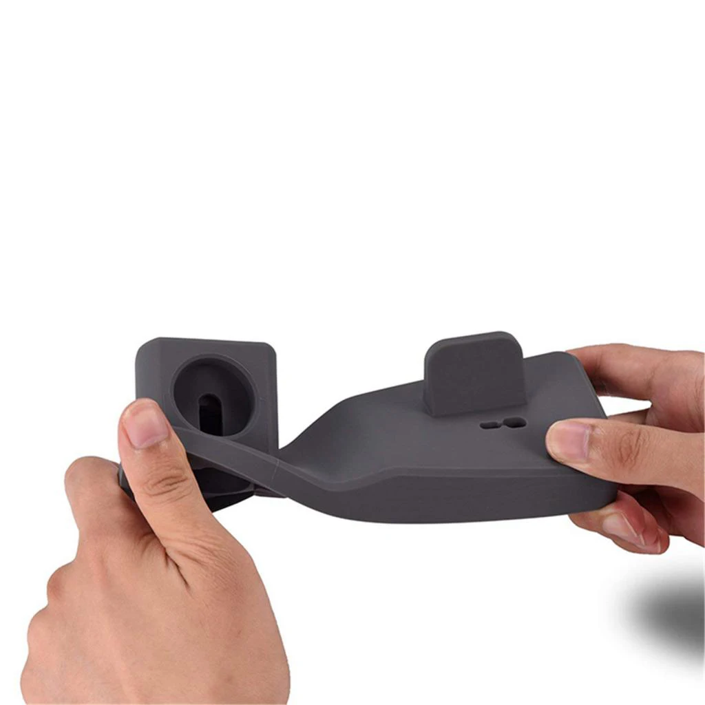 3 in 1 Silicone Charging Stand for Apple Watch Charger Stand Dock Station for iPhone Xs XS Max XR X 8 Plus Charing Station Base