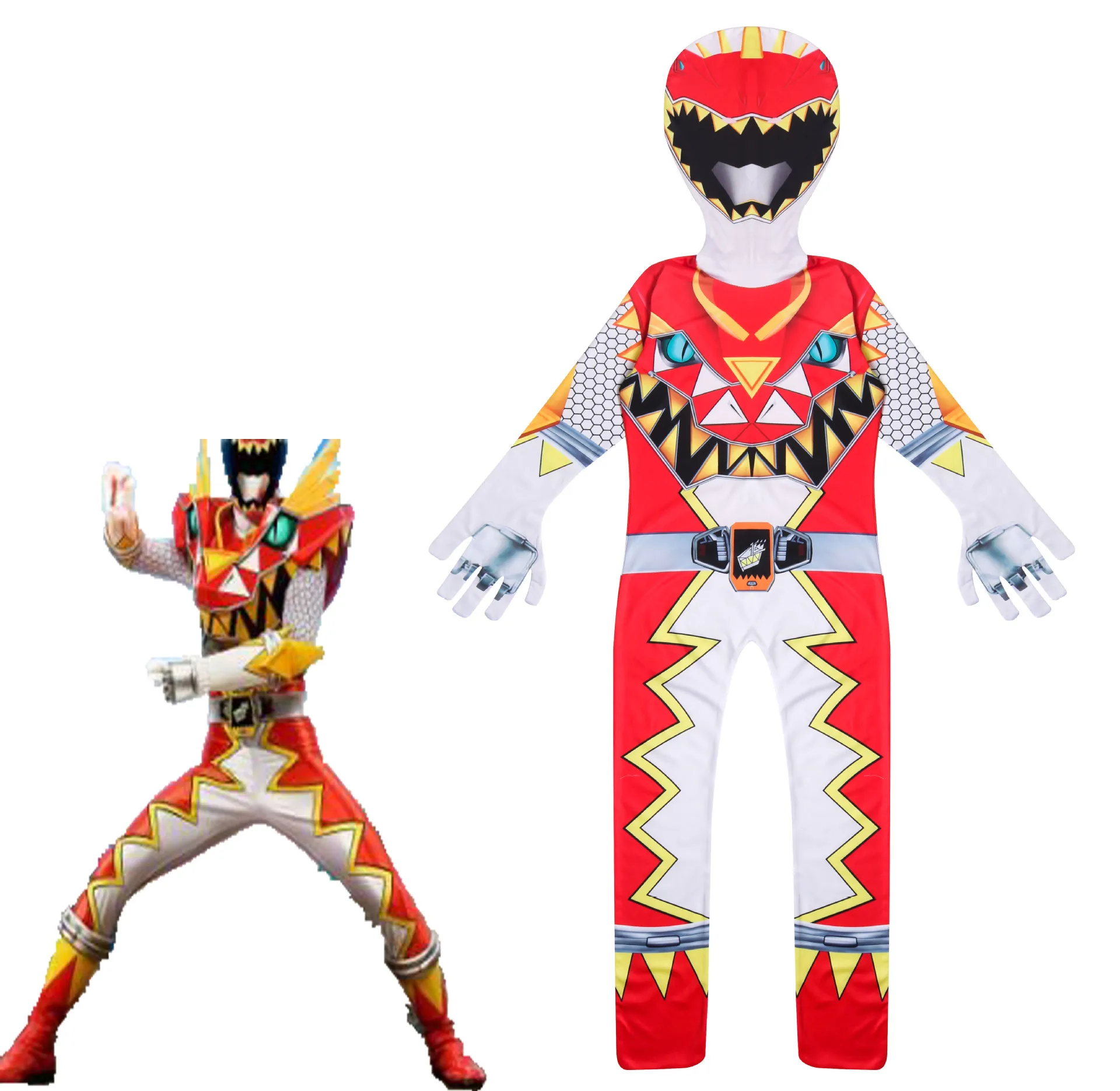 New cosplay extraordinary team Power Rangers Halloween children's performance costume styling |
