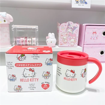 

cute cartoon stainless steel thermos cup My Melody Little Twin Star office drinking water Cinnamoroll vacuum flasks Hello Kitty