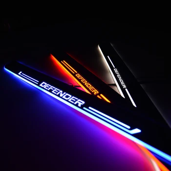 

LED Door Sill for Land Rover DEFENDER Platform / Chassis L316 1990 - 2016 Door Scuff Plate Pathway Welcome Light Car Accessories