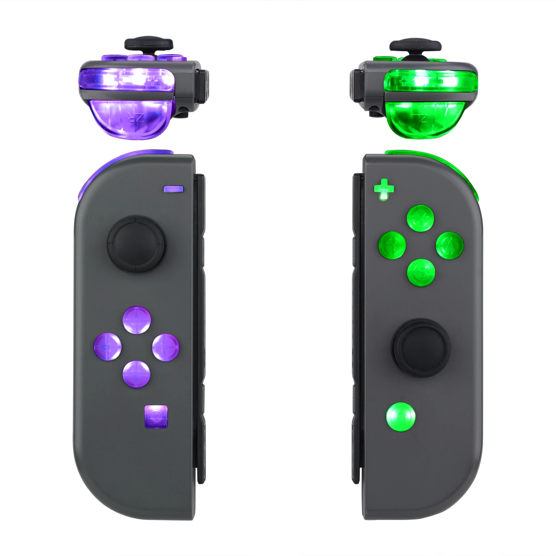 eXtremeRate 7 Colors 9 Modes Joycon DFS LED Kit, Multi-Colors