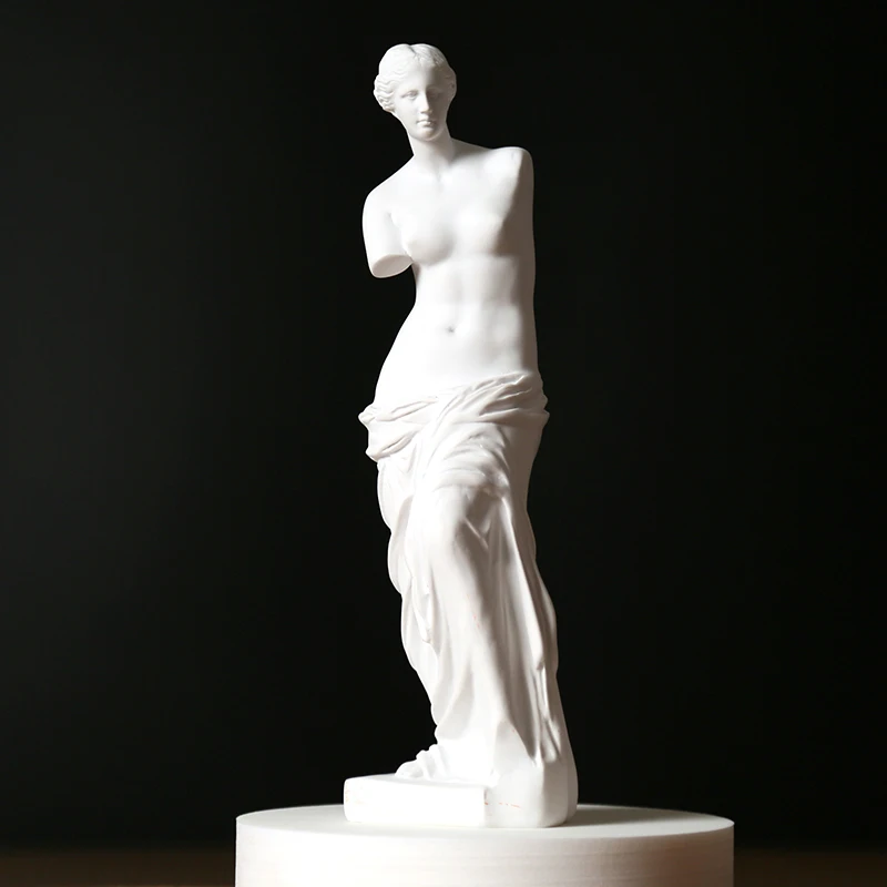 Broken Arm Venus Statue Artwork Sketch Plaster Art Room Decorations Sculpture Nordic Style White Beauty and Love Vĕnus | Дом и сад