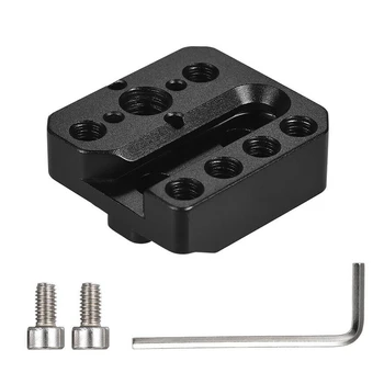 

Quick Release Mounting Plate for DJI Ronin S/SC Handheld Gimbal Plate with Nato Rail and Threaded Mounting Holes