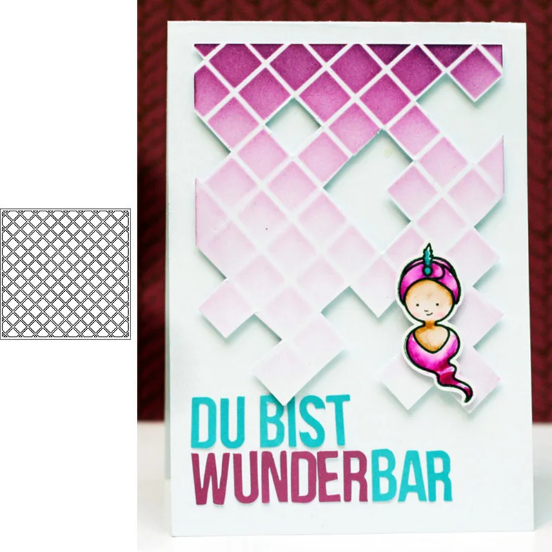 Background Plastic Spray Layering Stencils Scrapbook Album Decor Drawing Sheets