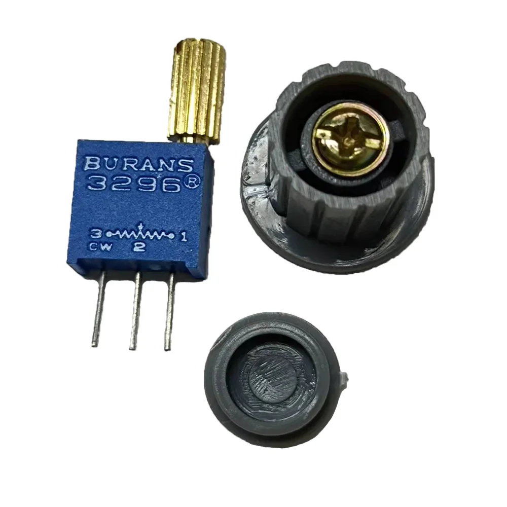 5PCS Burans 3296W Knobs Potentiometer ResistanceOhm Trimpot Trimmer 1K 2K 5K 10K 20K 50K 100K 200K 500K 1M ohm 100R 200R 500R 13values 1pcs 13pcs 3296w adjustable potentiometer kit contains 100r 200r 500r 1k 2k 5k 10k 20k 50k 100k 200k 1m