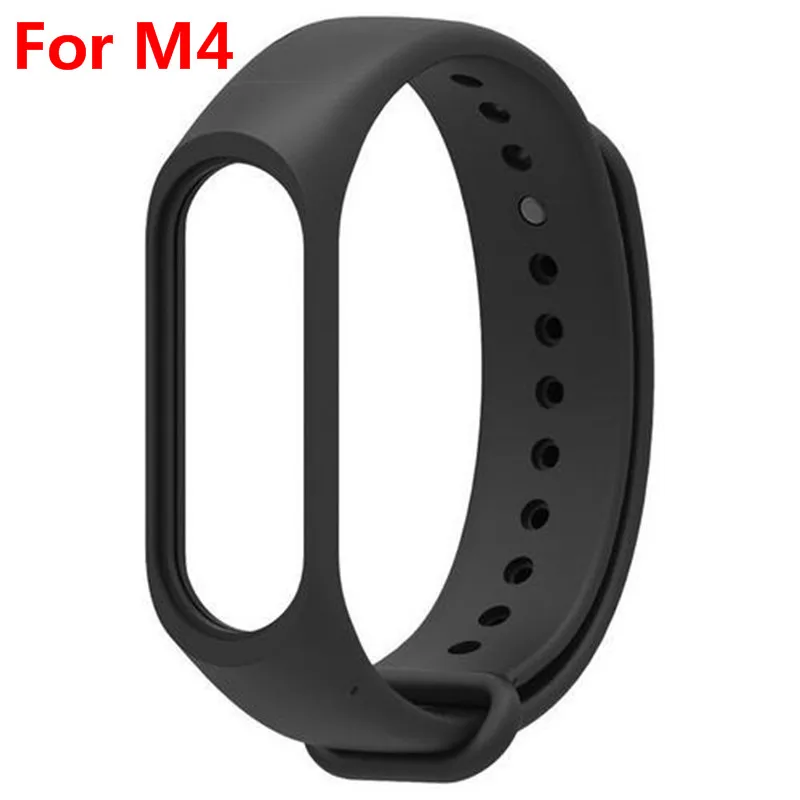 For Xiaomi Mi Band 4 5 шт. пленка для xiaomi mi Band 4 спортивный ремешок для часов Ремешок Для xiaomi mi band 4 браслет mi band 4 ремешок TPU+ TPE умный Браслет - Цвет: For Xiaomi Mi Band 4