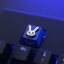 1 шт. DVA Overwatch цинково-алюминиевая механическая клавиатура для персонализации, для ПК механическая клавиатура R4 высота