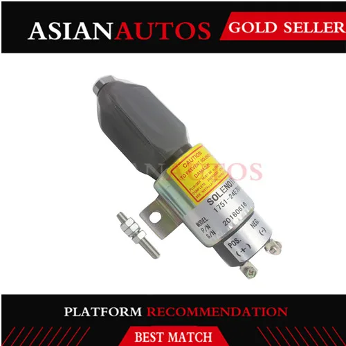 1751-2467UIBIS5A дизель запорный соленоид 24V для гусеницы S6K, E200B