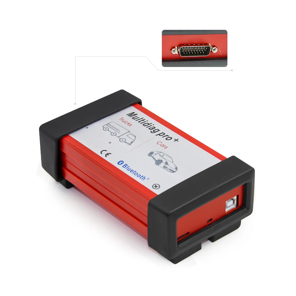 Автомобильные грузовики 2 в 1 OBDII Bluetooth USB Диагностика Multidiag pro + TCS 2016 00 2017 3 keygen V3.0 NEC
