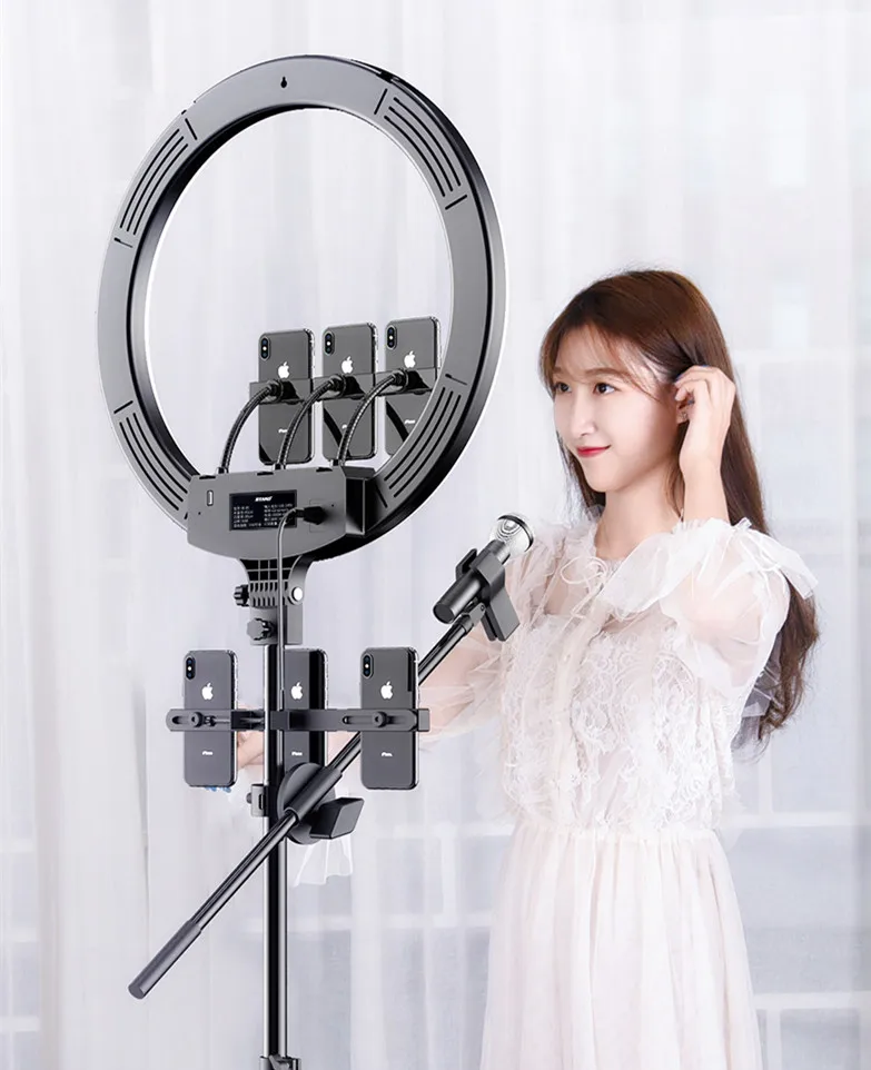 

Live ring fill light anchor beauty skin rejuvenation thin face high-definition large aperture network red artifact floor beauty
