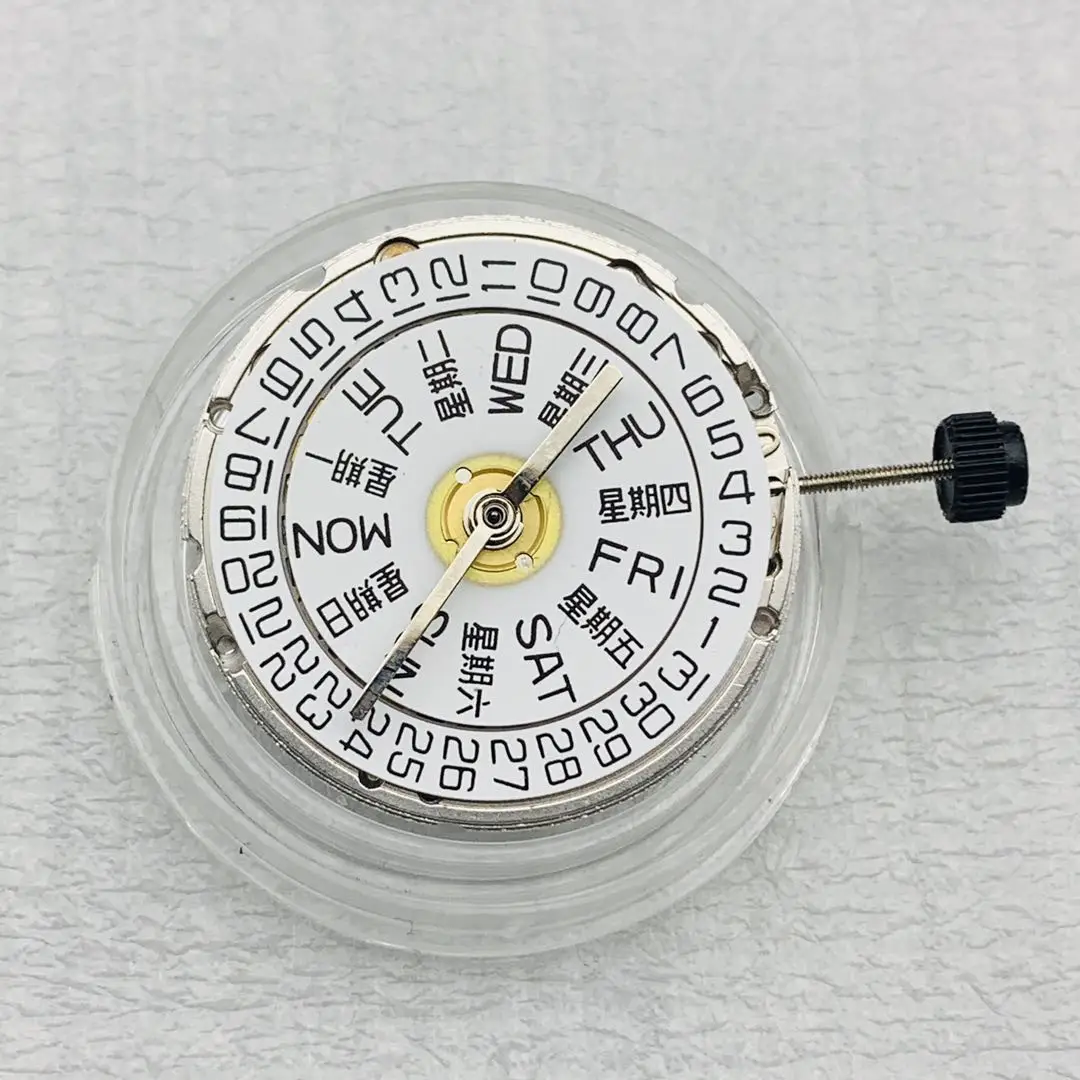 

swiss made ETA 2836 MOVEMENT V8 LOGO 100% NEW MOVEMENT day date