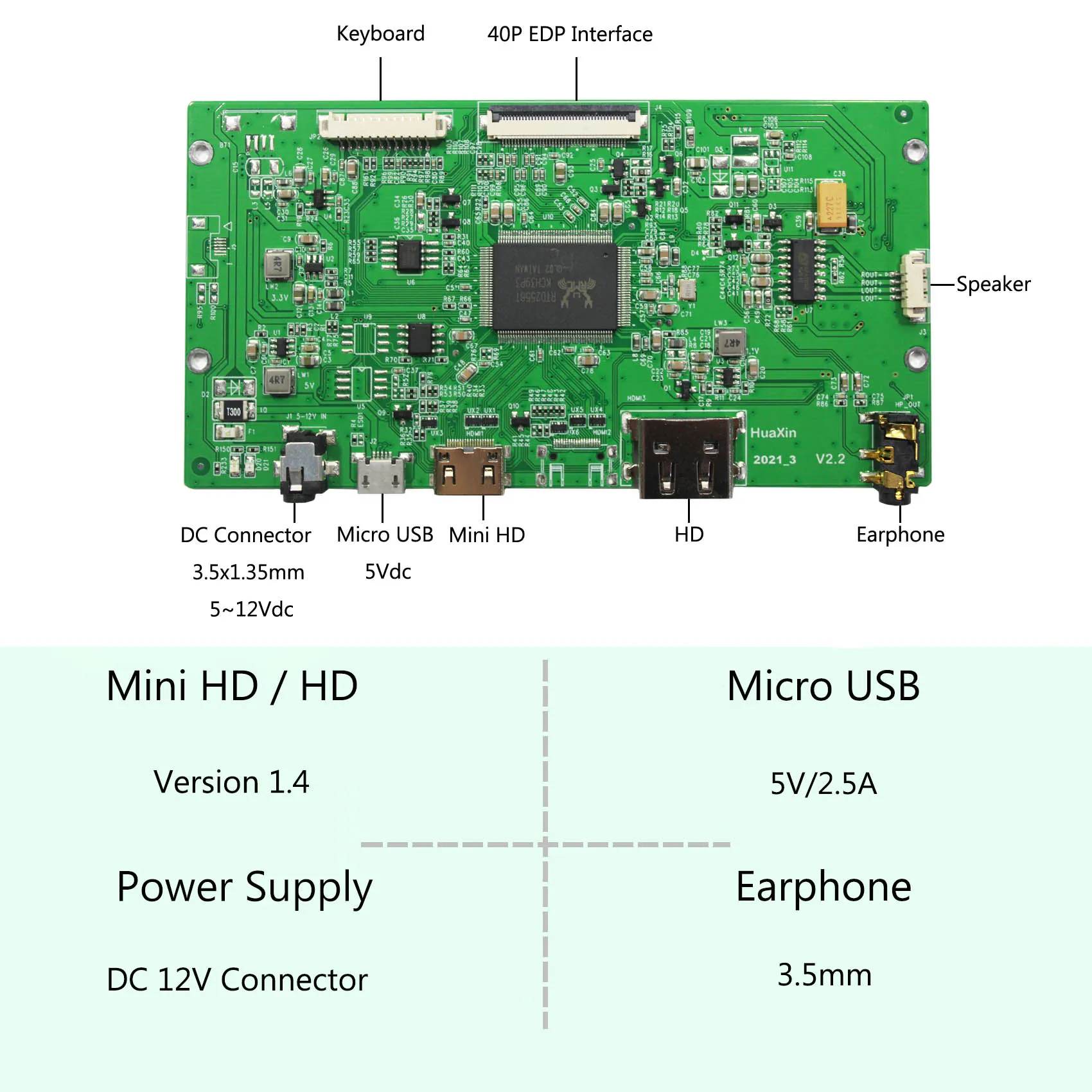 VSDISPLAY LCD Ʈѷ ,     ߿, 9.7 ġ 2048x1536 LP097QX1 LTL097QL01 ۵, RTD2556T