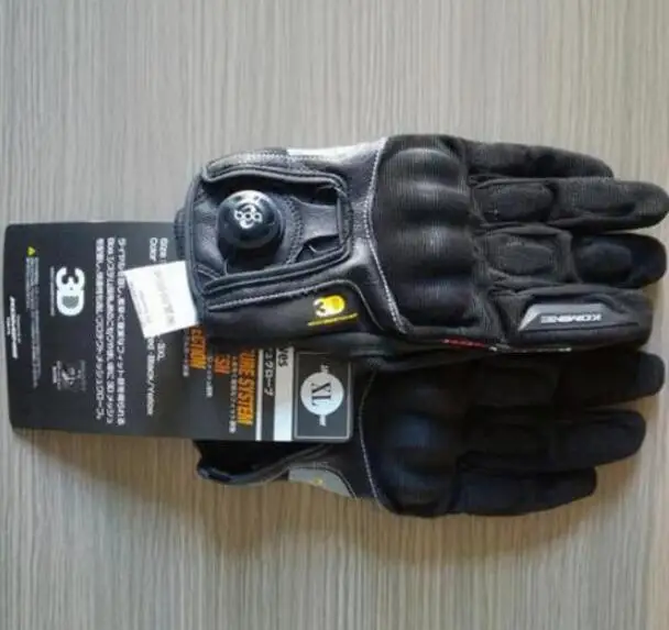 Мужские KOMINE GK-164 3D велосипед гоночная защита браслеты мотоцикл для жаровни сенсорный экран боа костяшки жаровня колодки