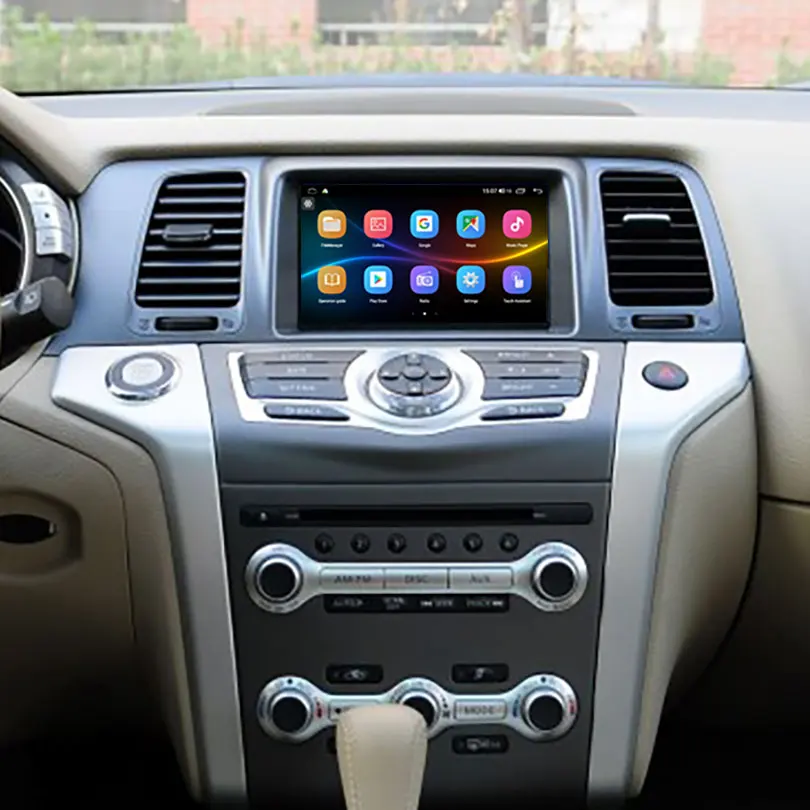 Автомобильный Dvd плеер на Android 10 для Murano Z51 2009 2010 2011 2012 2013 2014 GPS навигация стерео BT