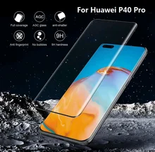 2020 Новинка 3D изогнутое закаленное стекло для Huawei P40 Pro защита для экрана полное покрытие HD Переднее стекло пленка для Huawei P40Pro безопасность