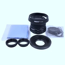 ABKT-Newyi 25 мм F/1,8 Cctv Мини объектив для всех M Mount Mirro камера и Бленда адаптер 7 в 1 комплект
