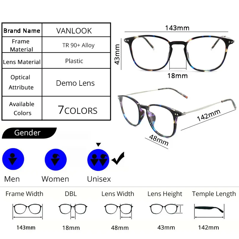 Прозрачные оправы для очков для мужчин и женщин, прозрачные линзы, ретро очки, корейская мода, оптические очки TR90, Кристальные, красные, серые, винтажные
