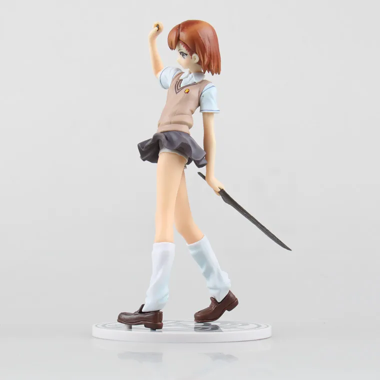 NEW hot 19cm Electro Master Toaru Kagaku no Railgun Mikoto Misaka Misaka Mikoto action figure toy Christmas gift doll collectors (12)