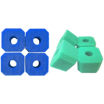 

4 PCS Pool Filter Cleaner, Pool Sponge Filters Washable Reusable Spa Foam Filters Spa Accessory for V1 S1