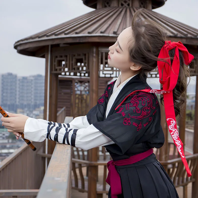 

Am5047149 Chinese Clothing Accessories Dual Purpose Belt Martial Arts-Style Embroidery Headband Lace-up Ethnic-Style Antique Sty