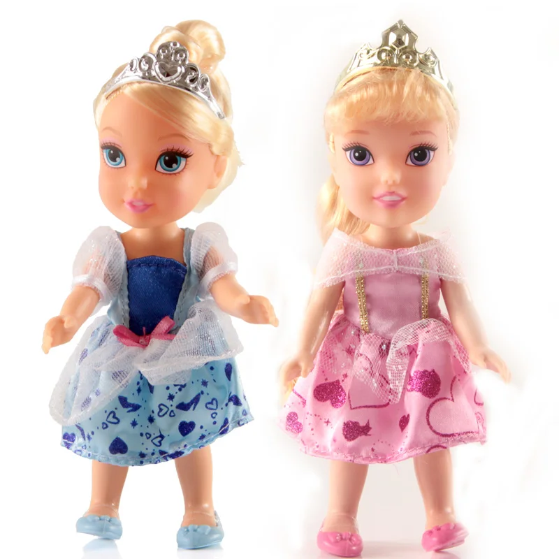 Hasbro Дисней Принцесса мини куклы украшения Белоснежка фигурка модель куклы девушки подарочный набор игрушки