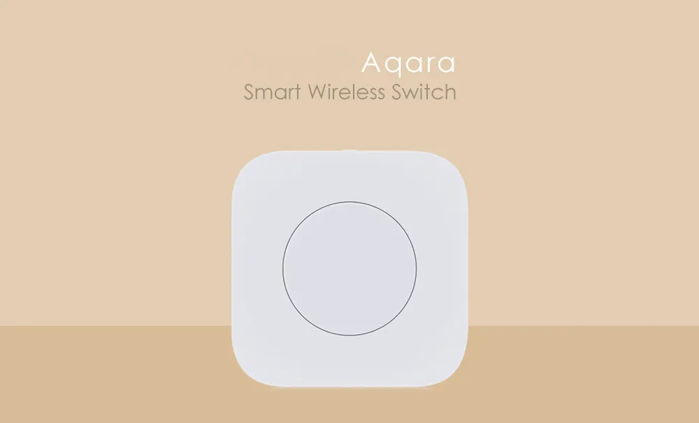 bulk sale Aqara Smart Wireless Switch Intelligent Application Smart Home Wireless Remote Control work For Mi Home APP Gateway Built In Gyro Function