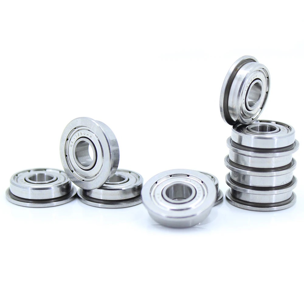 F695ZZ подшипник ABEC-5 (10 шт.) 5*13*4 мм фланцевый F695Z шариковые подшипники F695 ZZ F619/5ZZ |