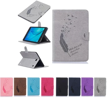 

Crazy horse PU Leather Stand Case with Card Slots for Samsung Galaxy Tab A 8.0 T350 T351 T355 sm-t355 P350 8'' Tablet Case