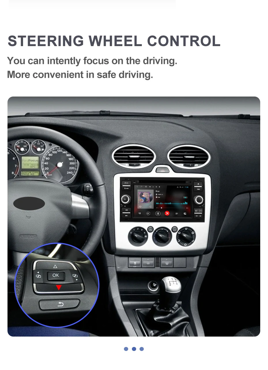 Clearance Isudar H53 Car Multimedia Player GPS Android 2 Din For Ford/Mondeo/Focus/Transit/C-MAX/KUGA 8 Core RAM 4GB DVR Autoradio DSP DVD 20