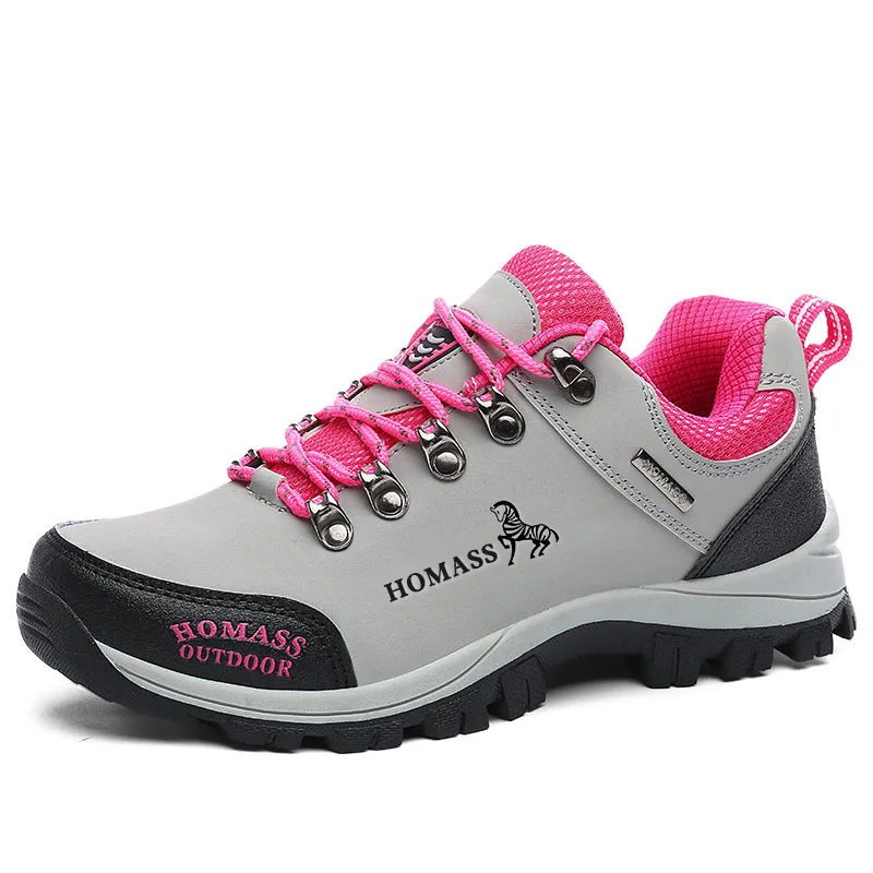 Tanie BOUSSAC oddychające Unisex buty górskie jesień wodoodporne męskie buty do wędrówek górskich buty trekkingowe wspinaczka trampki Camping mieszkania