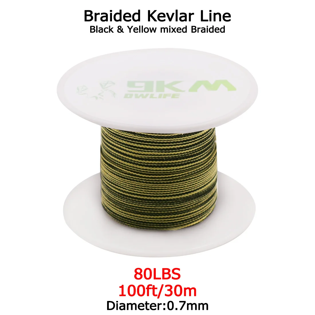 Kevlar Line Braided Fishing Line 50~500ft Kite Flying String