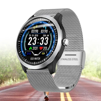 

2020 New Sport Fitness Watch ECG PPG Smart Watch Men IP67 Waterproof Heart Rate Monitor Blood Pressure Smartwatch For Men Clock