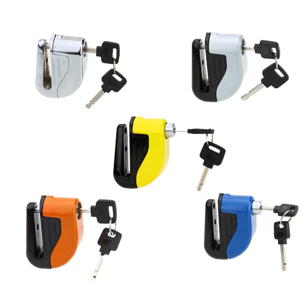 

New Waterproof Bicycle Lock Safety Motorcycle Motorbike Road Bike MTB Bicycle Alarm Lock with 2 Keys