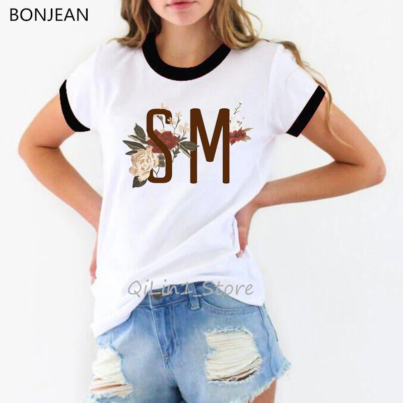 92079 B Shawn Mendes футболка женская уличная футболка женская короткий рукав размера плюс Графический Летний 90s Топ Футболка Ulzzang - Цвет: 92079 B