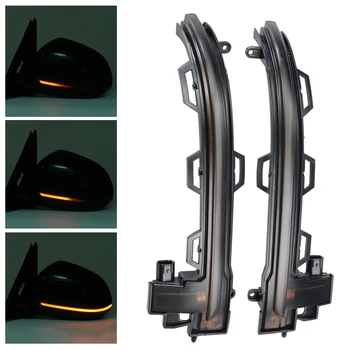 

LED Dynamic Turn Signal Blinker Flowing Sequential Side Rear-View Mirror Light For BMW X3 X4 X5 X6 F25 LCI F26 F15 F16 2014-2018