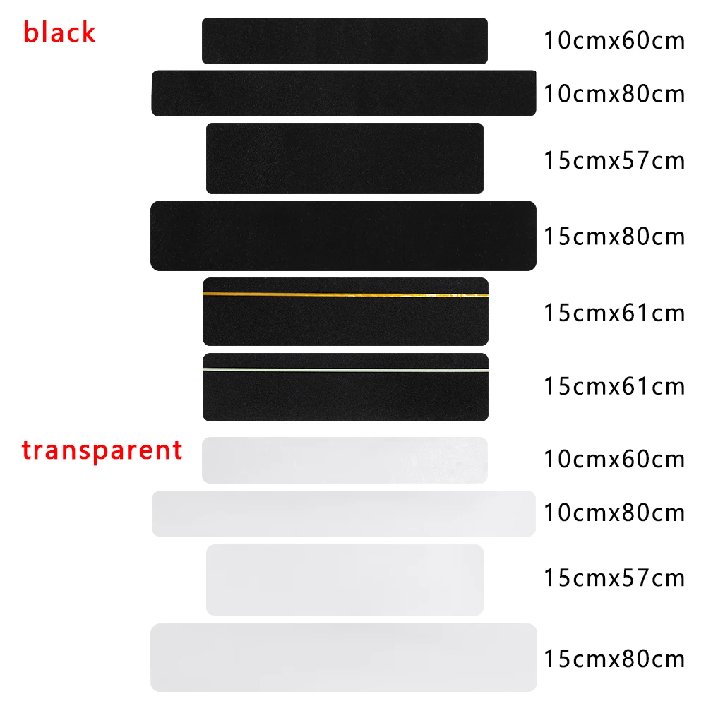 Самоклеящиеся наклейки, Нескользящие защитные ленты, Противоскользящие коврики для ванной, скейтборд, ступени лестницы, маркировка, барьер, безопасность, предупреждение