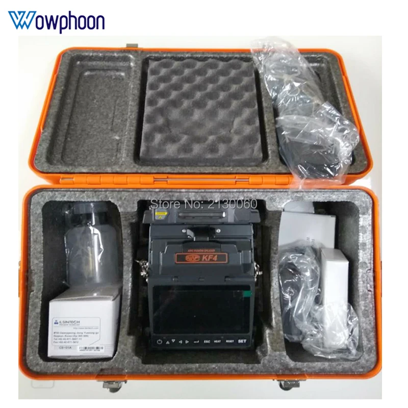 ILSINTECH Swift KF4 машина для сращивания волокна KF4 автоматический привод двигателя KF4 волоконно-оптический сварочный аппарат