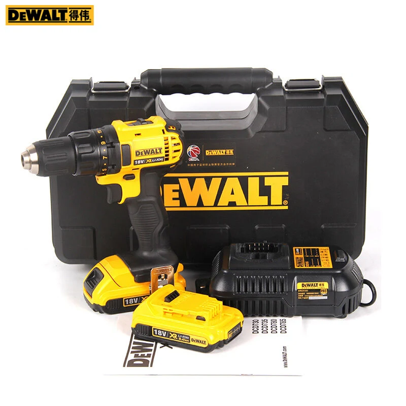 DEWALT литиевая Eectric ручная дрель 18 в Rchargeable электродрель ...
